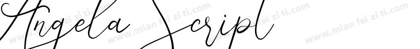 Angela Script字体转换